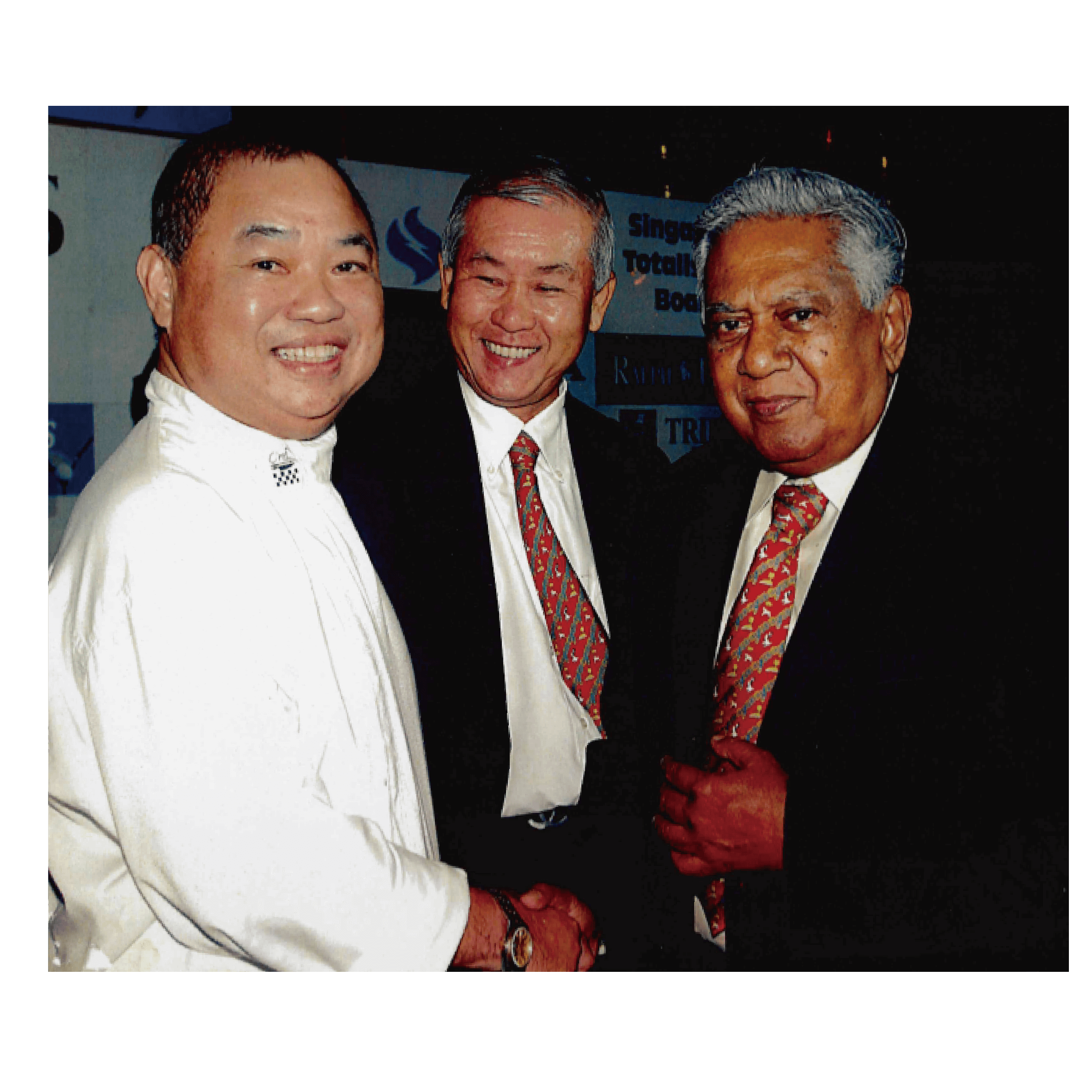 新加坡总统宴会合影